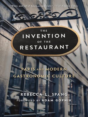 cover image of The Invention of the Restaurant
